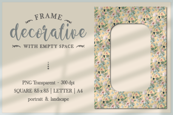 Download Floral - FRAME PNG - Premium Resources
