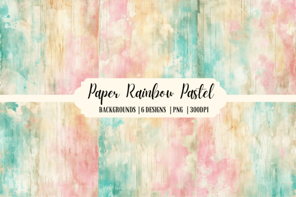 Download Paper Rainbow Pastel Background - Rainbow pastel Collection