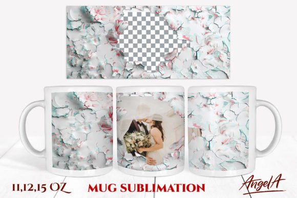 Download Photo Frame Mug, Floral Frame PNG - Floral frame png Collection