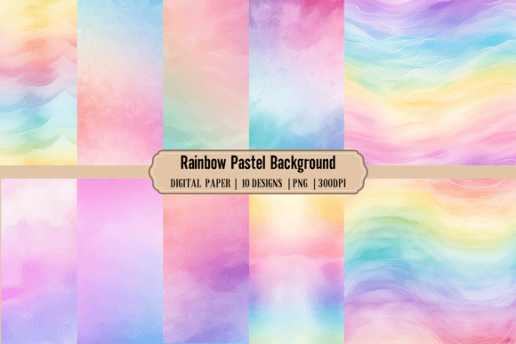 Download Rainbow Pastel Backgrounds | Paper Rainbow - Rainbow pastel Collection