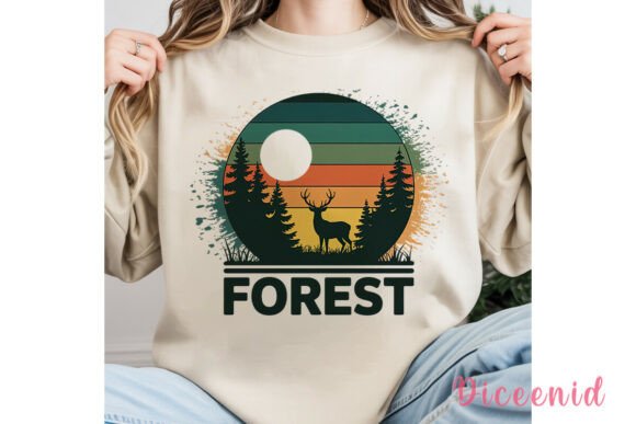 Download Forest Deer Sunset Clipart PNG - Premium Resources